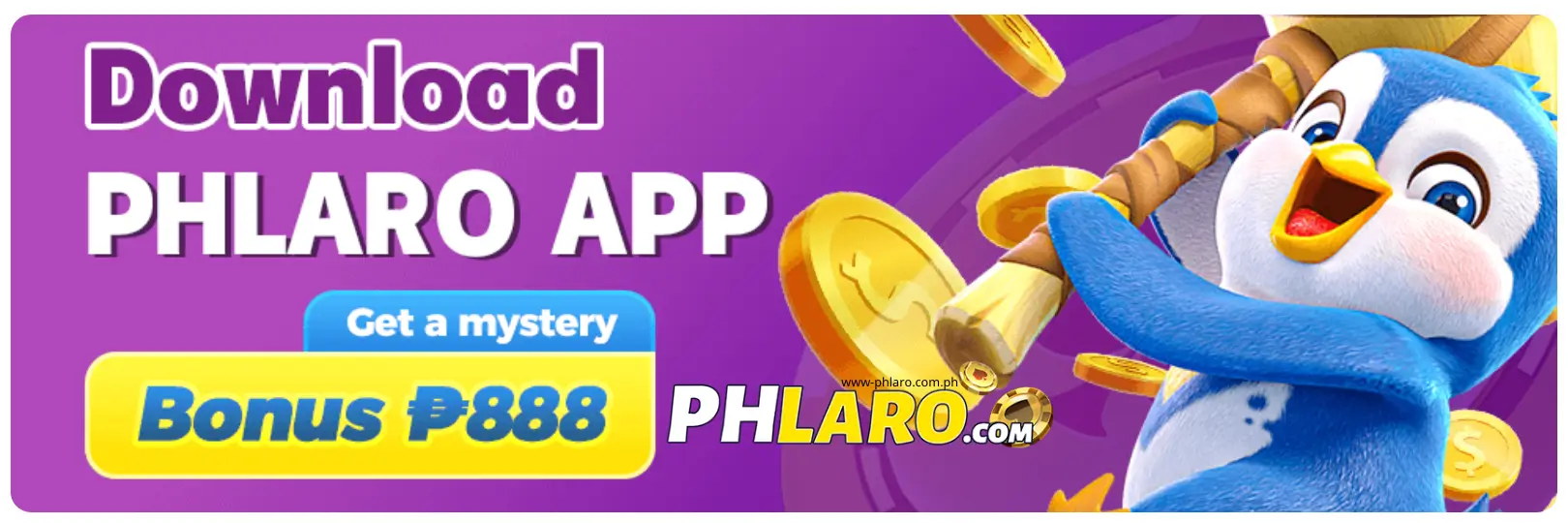 Phlaro casino promotion screen with bonus details and premium gold accents